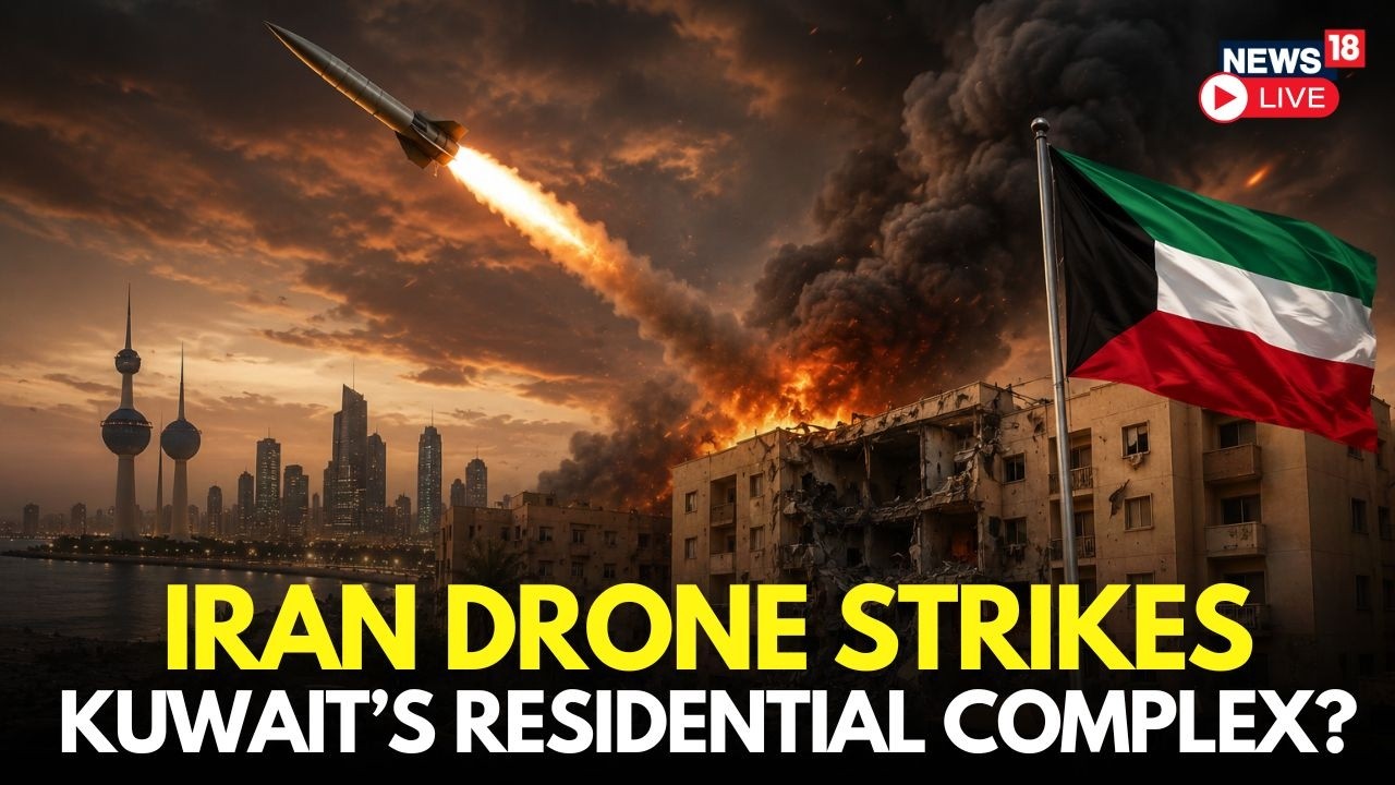 Kuwait Drone Attack: Residential Complex Hit | Iran US War News Today | Iran Attacks Kuwait