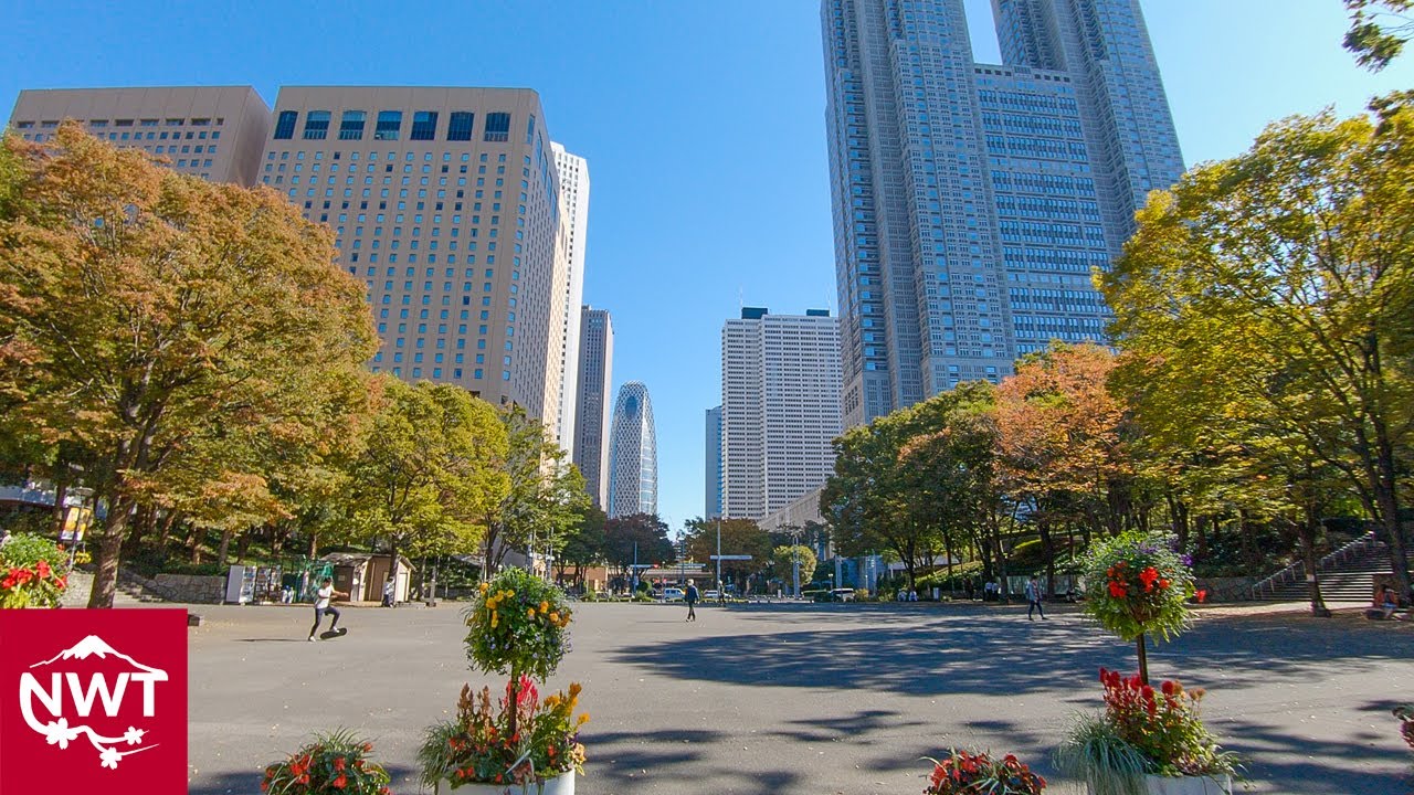 Morning Ride In Tokyo Shinjuku 4K