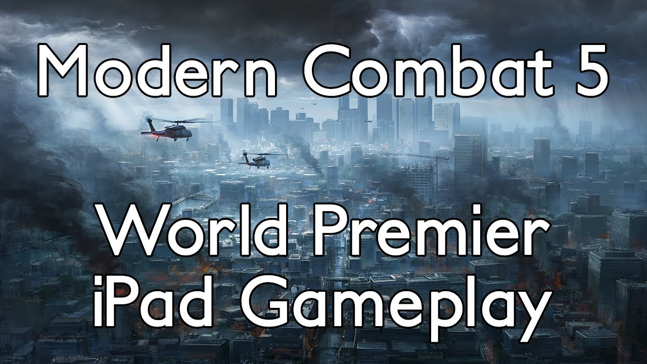 Modern Combat 5 iPad Air Gameplay [Recorded Live]