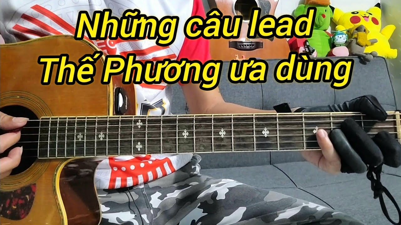 Chia sẻ những câu Lead Guitar ưa dùng của Thế Phương (tone Am)