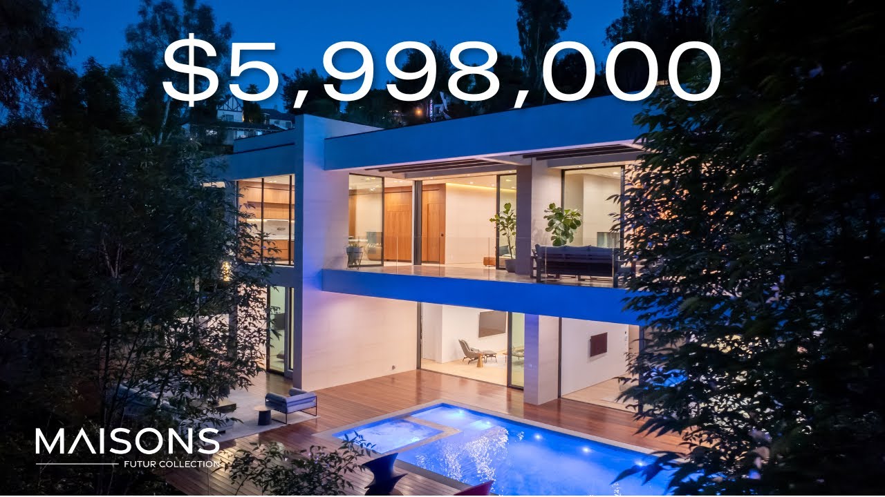 Inside a $5,998,000 Ultra Modern Mansion in Los Angeles