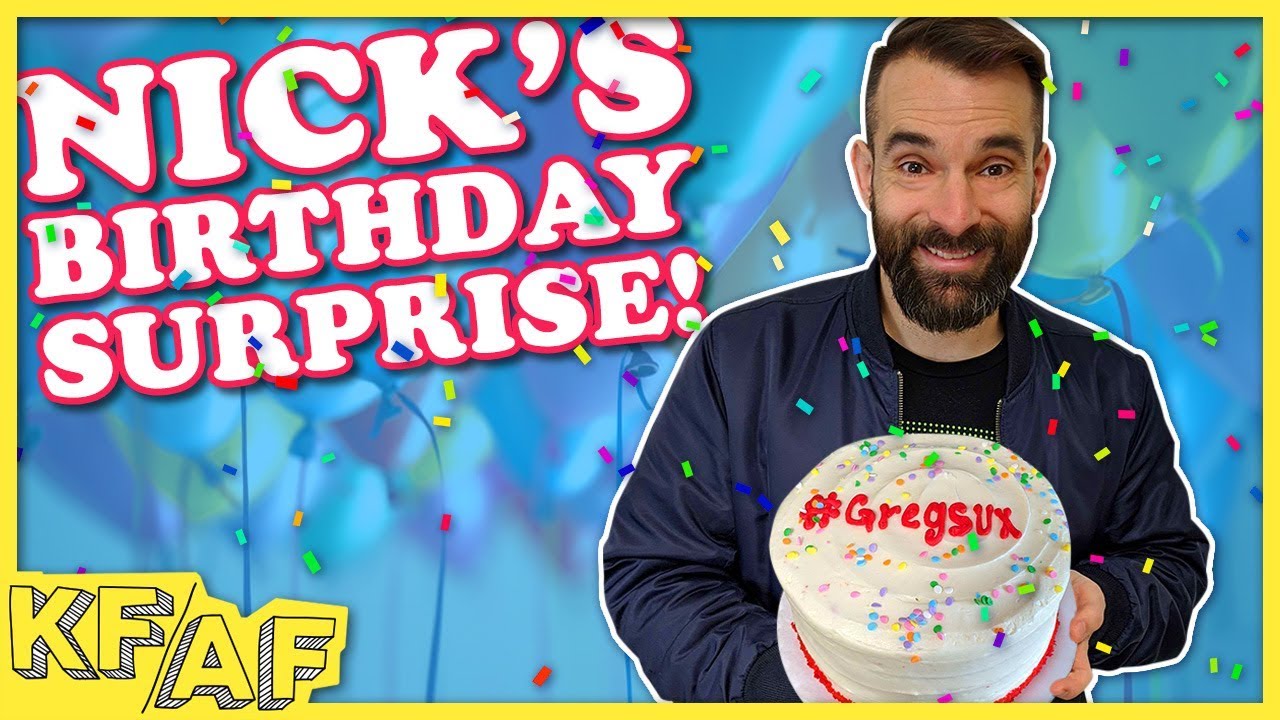 Nick's 40th Birthday Surprise! -KFAF