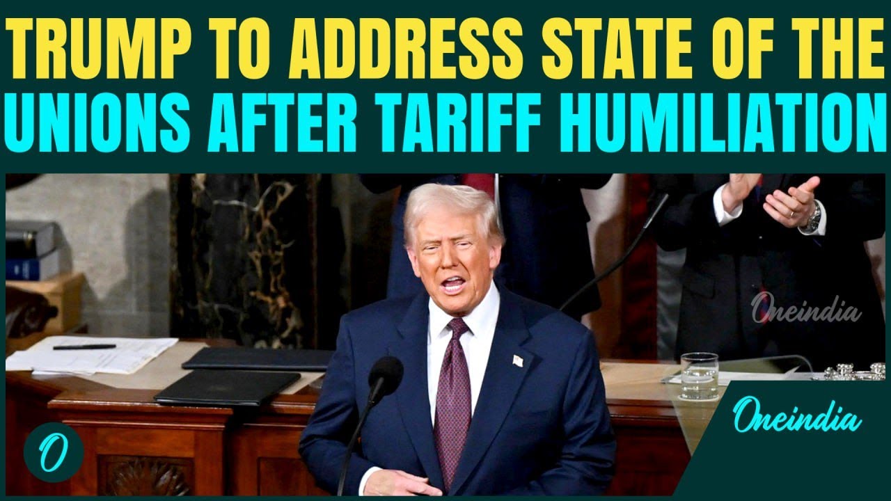 US News: Trump To Deliver State of the Union Address After Big Tariff Setback; Democrats CRY Boycott