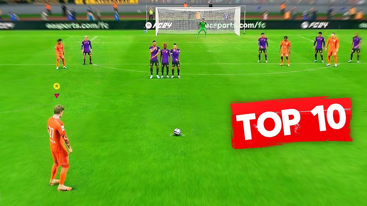 My Top 10 FC 24 Player Career Goals