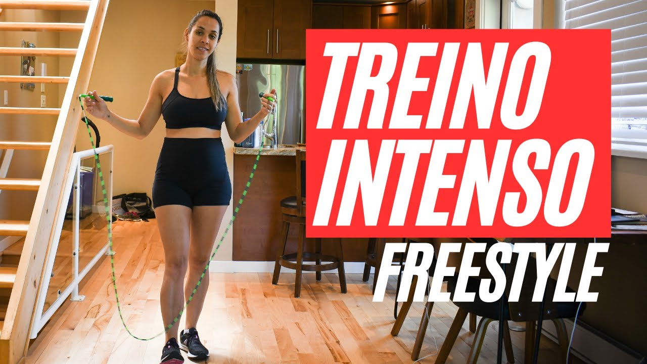 TREINO intenso para perder gordura - Pular corda