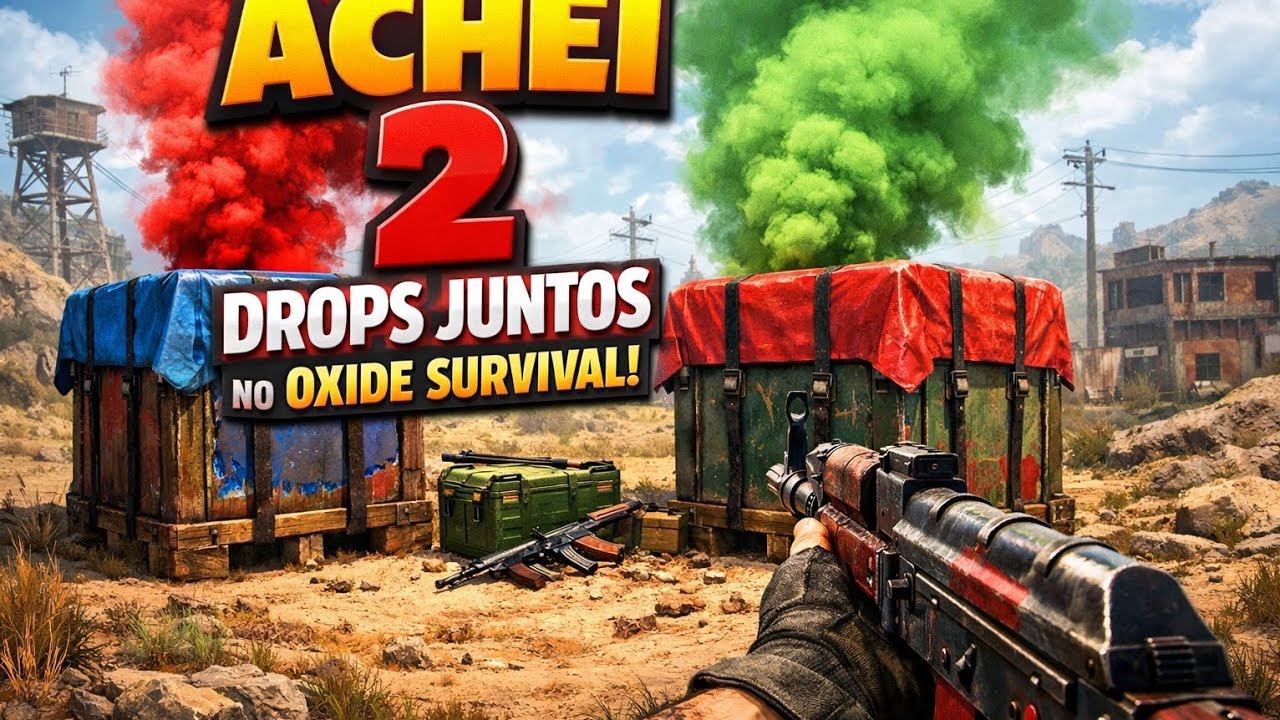 Achei Dois Drops No Oxide (Rust Mobile)