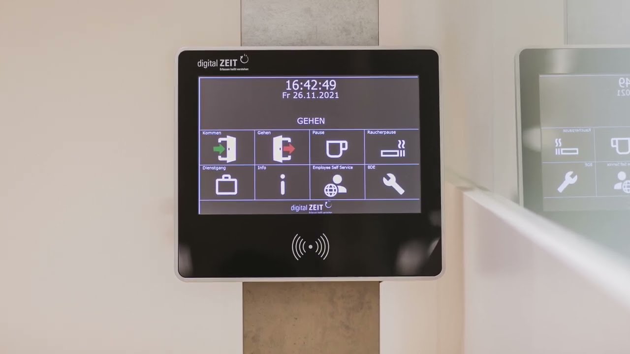 Multifunktionsterminal MFT409x - Zeiterfassung, ESS und BDE