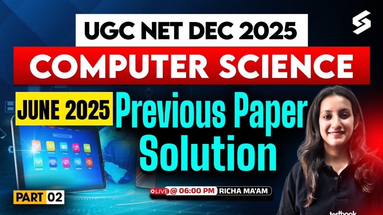 UGC NET Computer Science Preparation | UGC NET Computer Science Previous Question Paper#2 By Richa