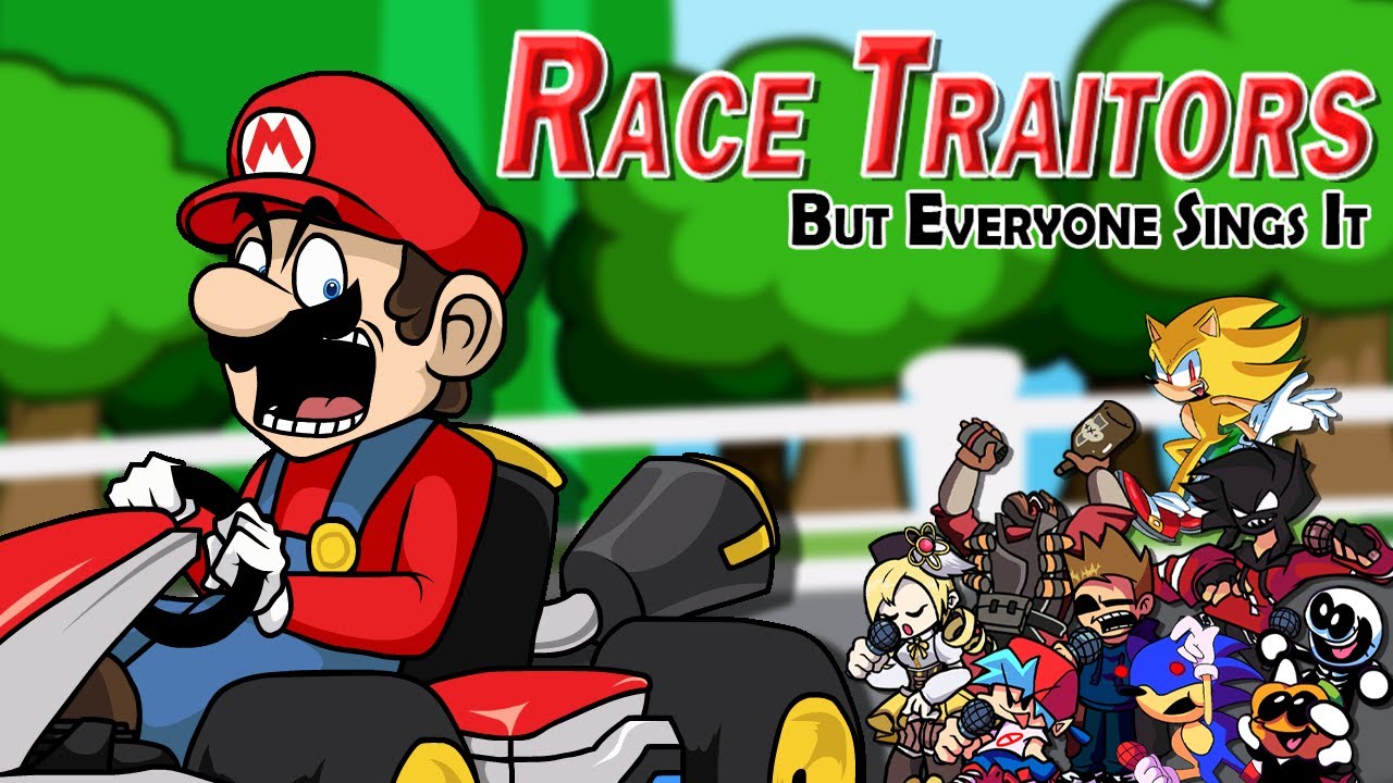 Race Traitors but Everyone Sings It - FNF Betadciu