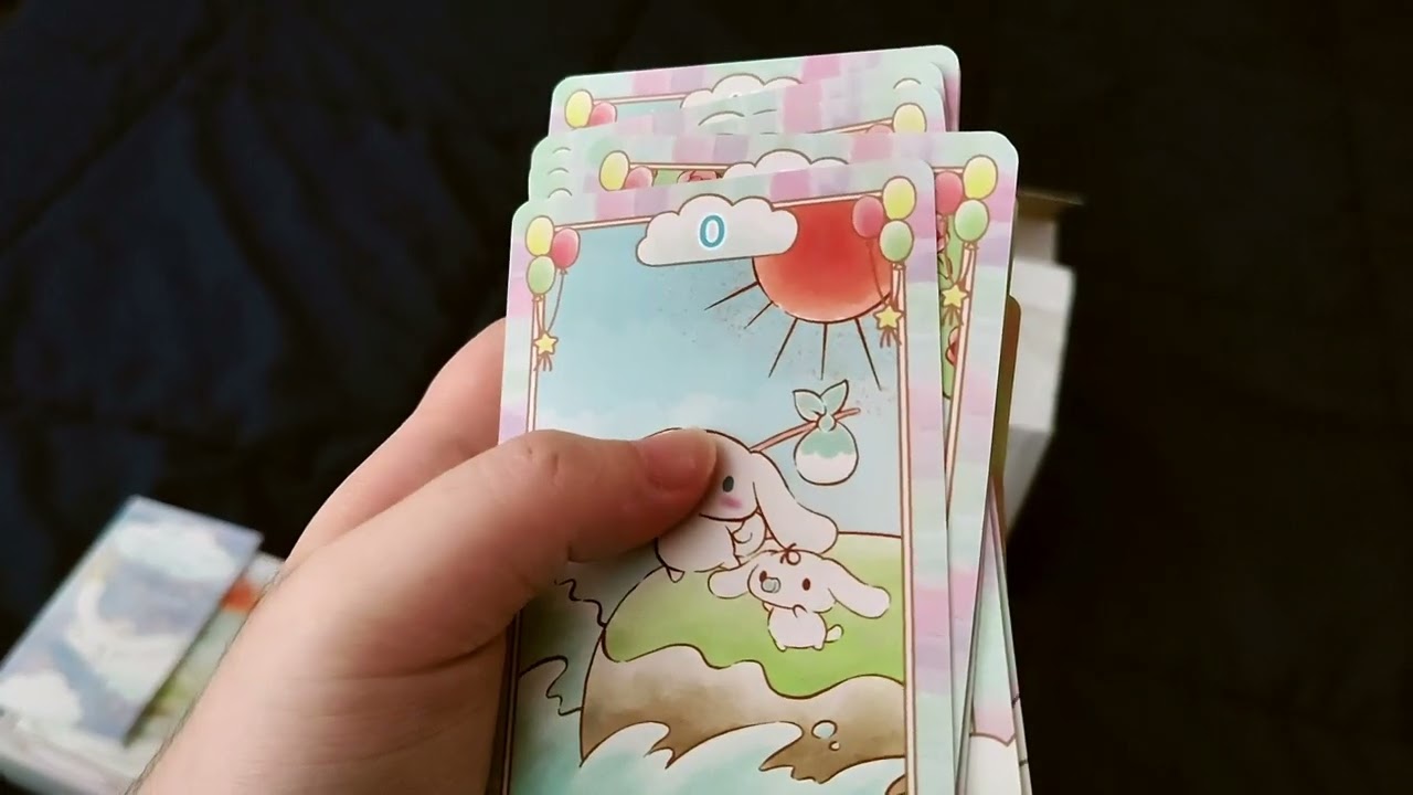 Luna Factory Cinnamoroll Tarot and Rilakkuma Oracle Deck Review | Starlitblueskies