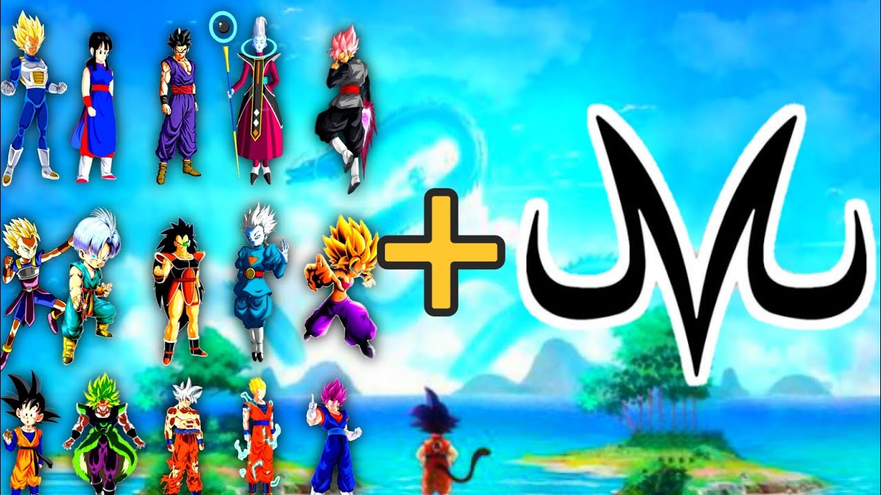 Dragon Ball Chracters in Majin Mode | Dragon ball Super Fusion #dbs #dbz