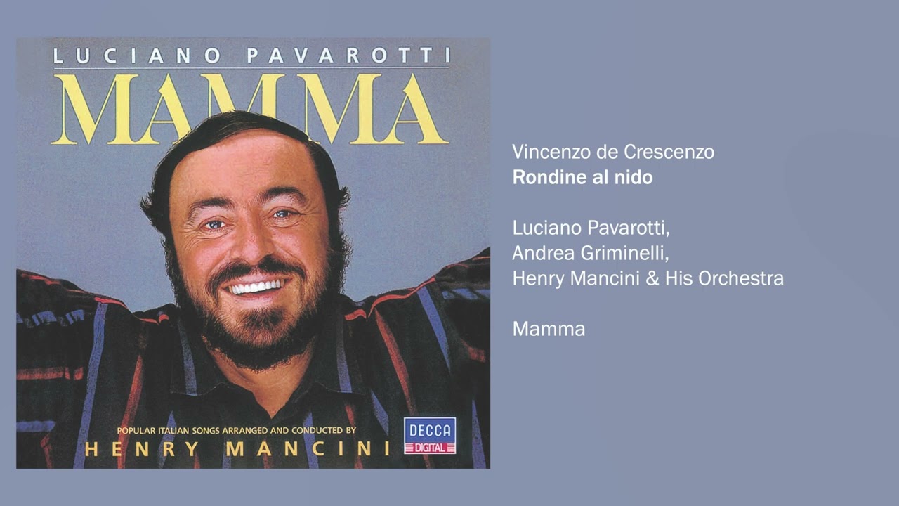 Luciano Pavarotti - Rondine al nido (Official Audio)