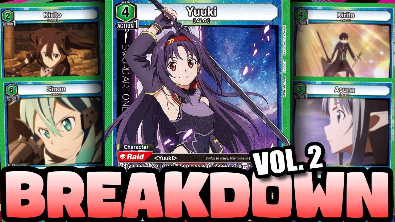 New Best Snipe Deck? & ALO Buffs! Full Green SAO VOL 2 Set (Union Arena)