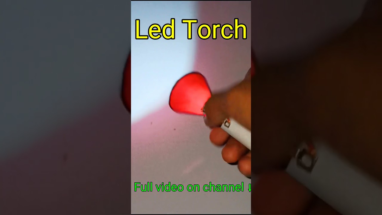 How to make torch light at home easy #youtubeshorts #shorts #short #shortvideo