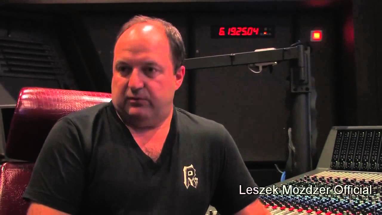 Leszek w Alvernia Studios podczas nagrywania muzyki do filmu 