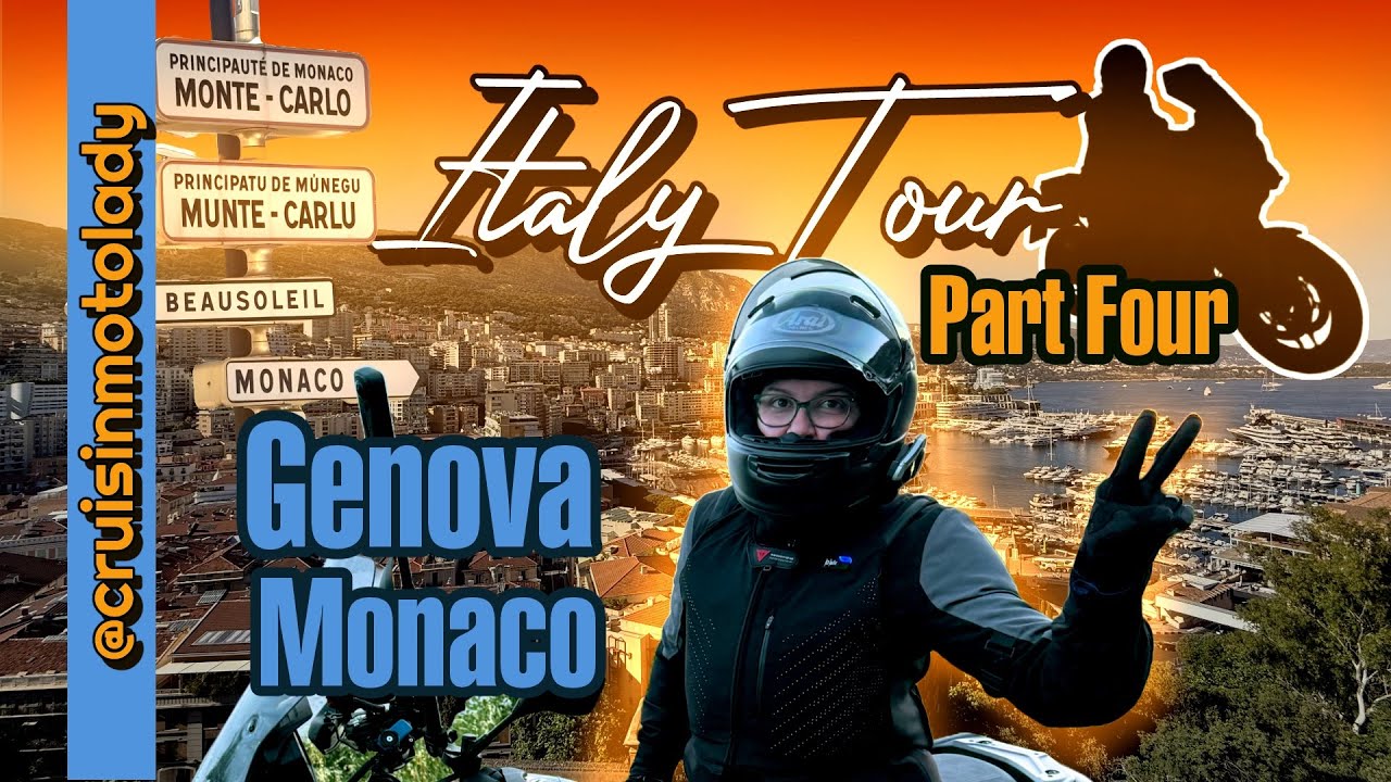 Italy tour Part 4 Driving in Liguria, seeing Genova and driving to Monaco 😍