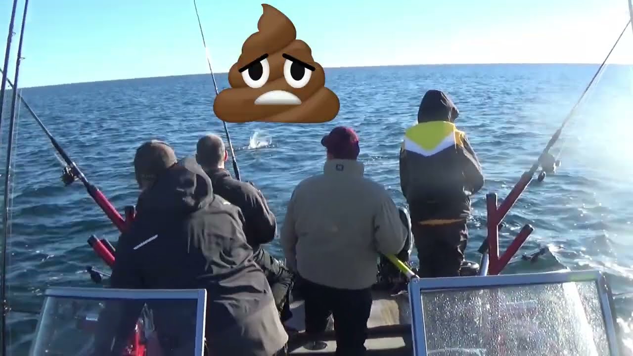Lake Huron Salmon & Trout Fishing - Wins & Losses With Triple Headers