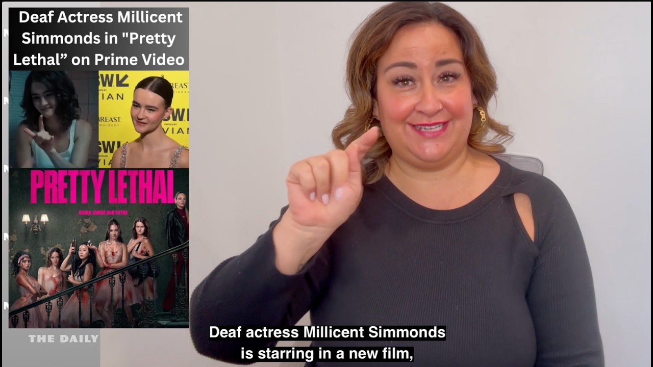 Deaf Actress Millicent Simmonds in 