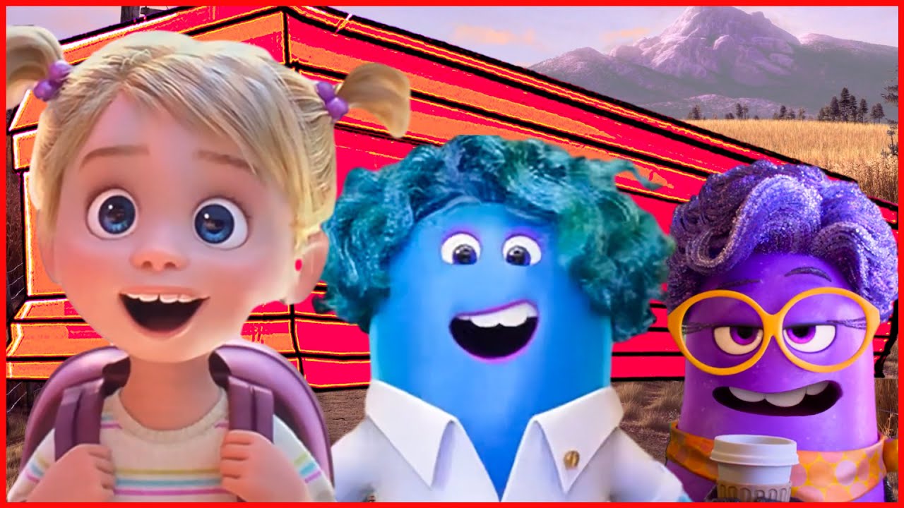 Inside Out 3  - Teenage Riley Best Scenes 2024  - Coffin Dance Song (COVER )
