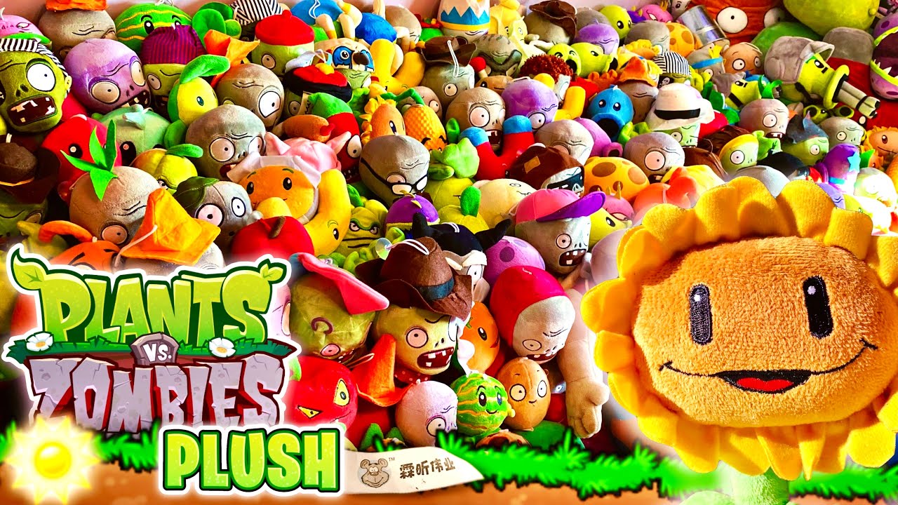 My UPDATED Plants vs. Zombies Plush Collection 2025! (PvZ 16th Anniversary)