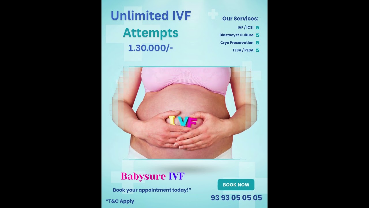 Babysure Unlimited IVF Attempts #babysureivf #ivf