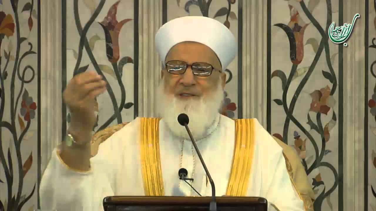 سماحة الشيخ الدكتور رجب ديب - موعظة لكل مسلم - الخميس 28 - 5 - 2015 .