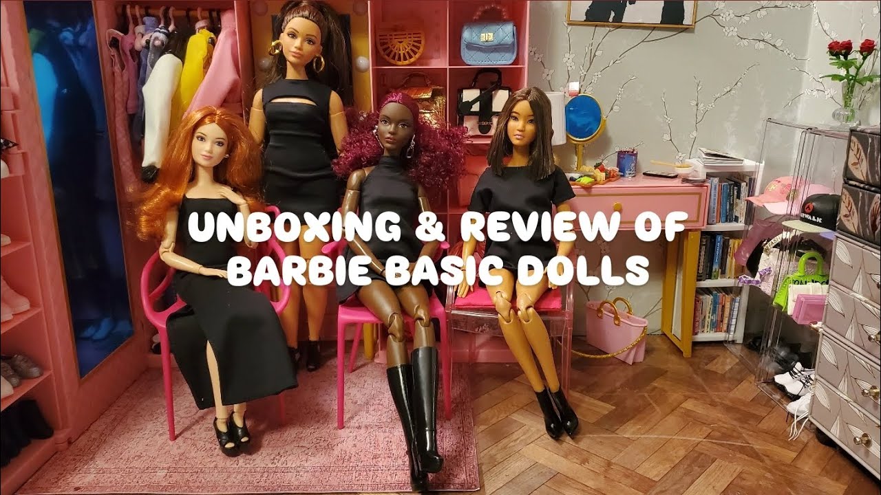Unboxing & review of Barbie basics dolls
