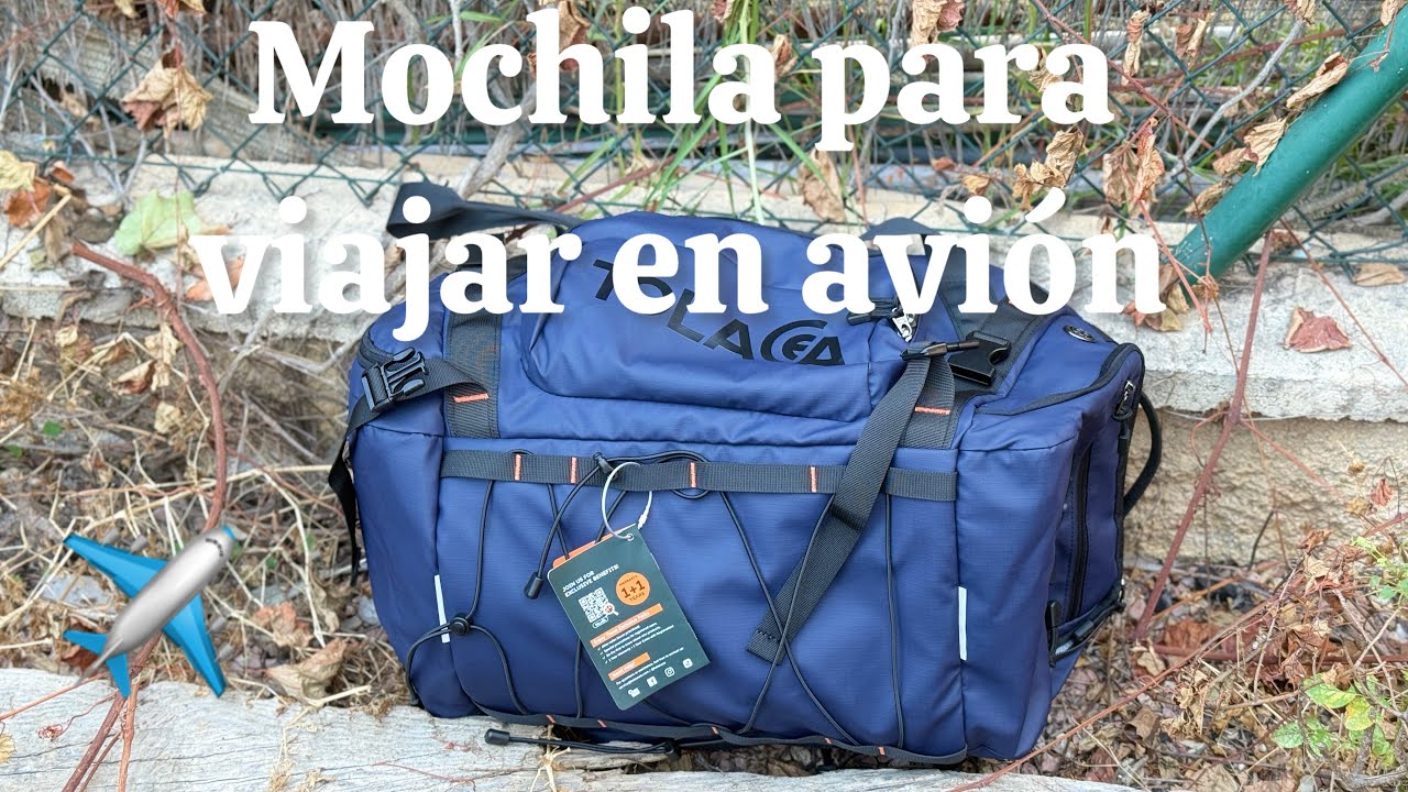 LA MEJOR MOCHILA PARA VIAJAR EN AVIÓN sin pagar extra 🎒💰✈️  @TOLACCEA 