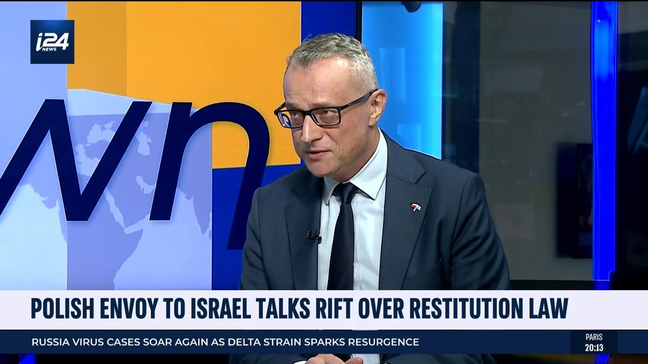 Polish Envoy to Israel, Marek Magierowski, Addresses Rift Over Restitution Law