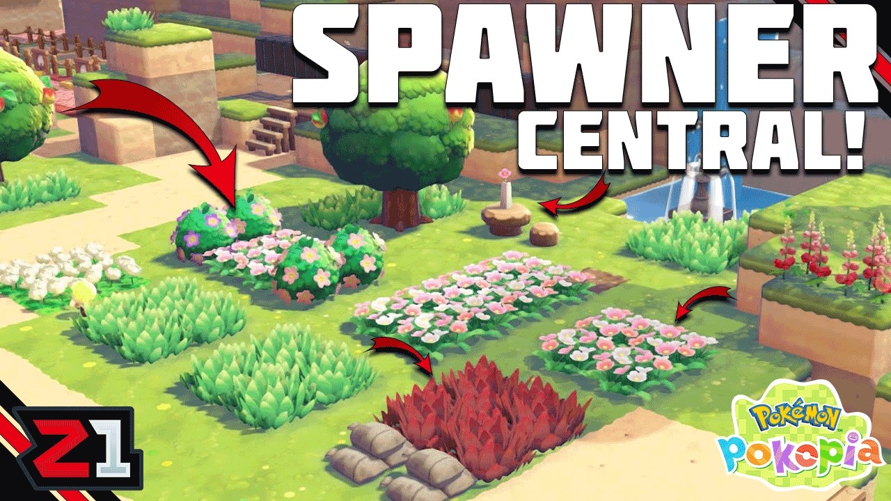 Setting Up Pokémon Spawners And Early Game Housing! Pokémon Pokopia