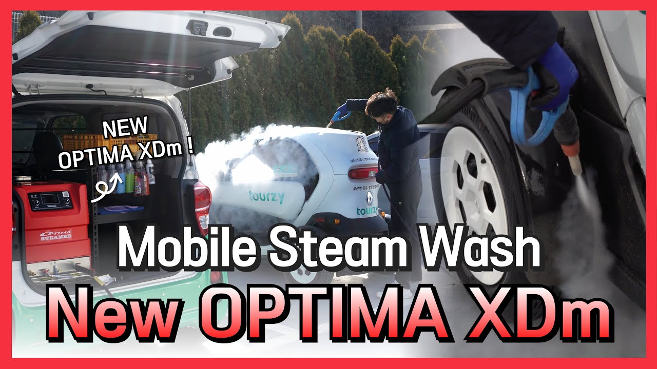 New OPTIMA XDm for Mobile Steam Car Wash !