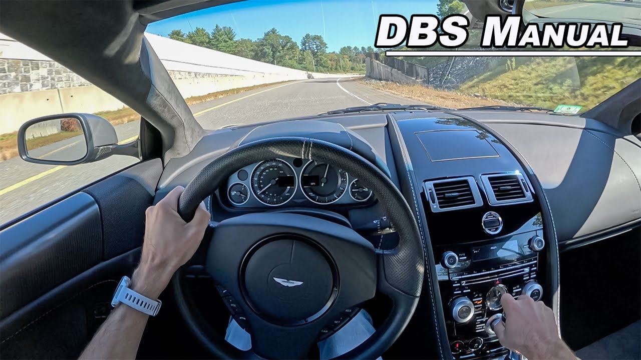 2009 Aston Martin DBS - The V12 Manual from Casino Royale (POV Binaural Audio)