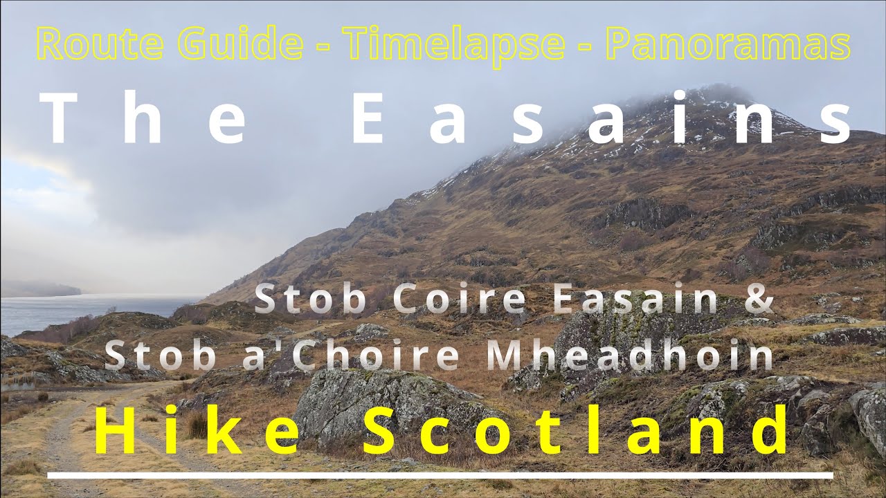 063 Stob a'Choire Mheadhoin & Stob Coire Easain, Fort William, Scotland. Not a blue sky in sight!