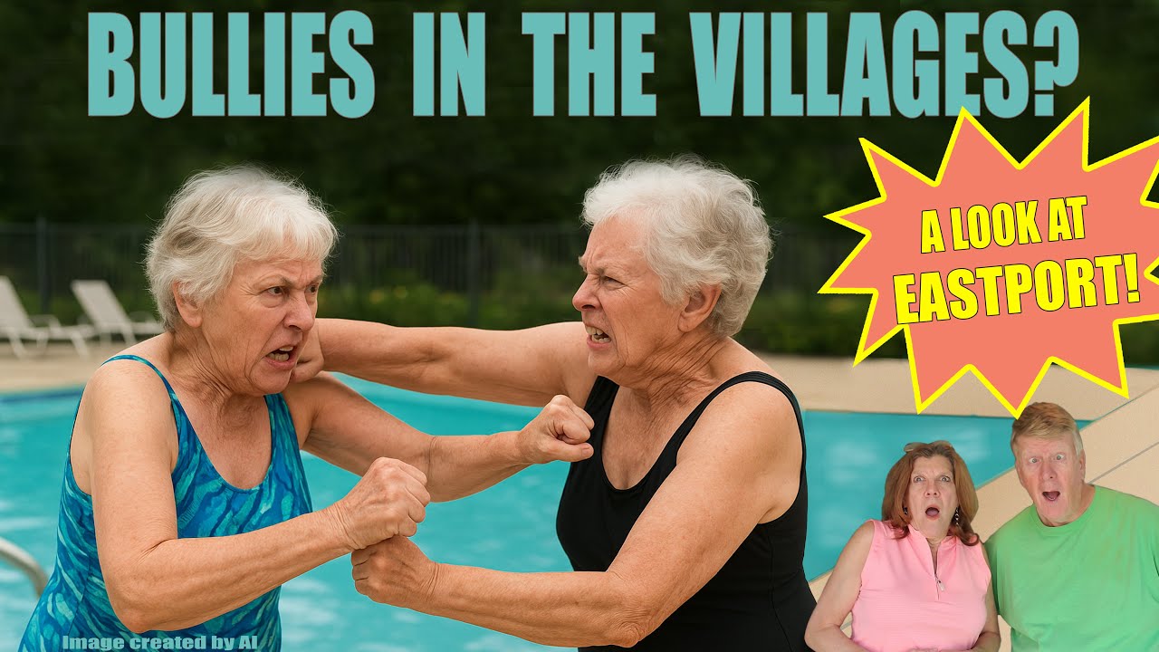 Bullies in The Villages?  How to Save Money on Your Taxes, and A First Look at Eastport!