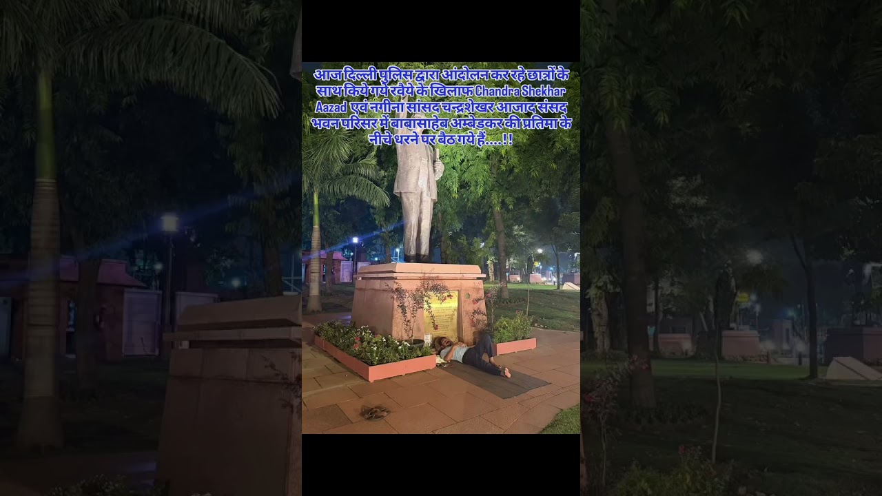 #bhimarmychief #chandrashekharazad #bhimarmy #protest #cjpprotest #sansad #shortvideo #viralvideo