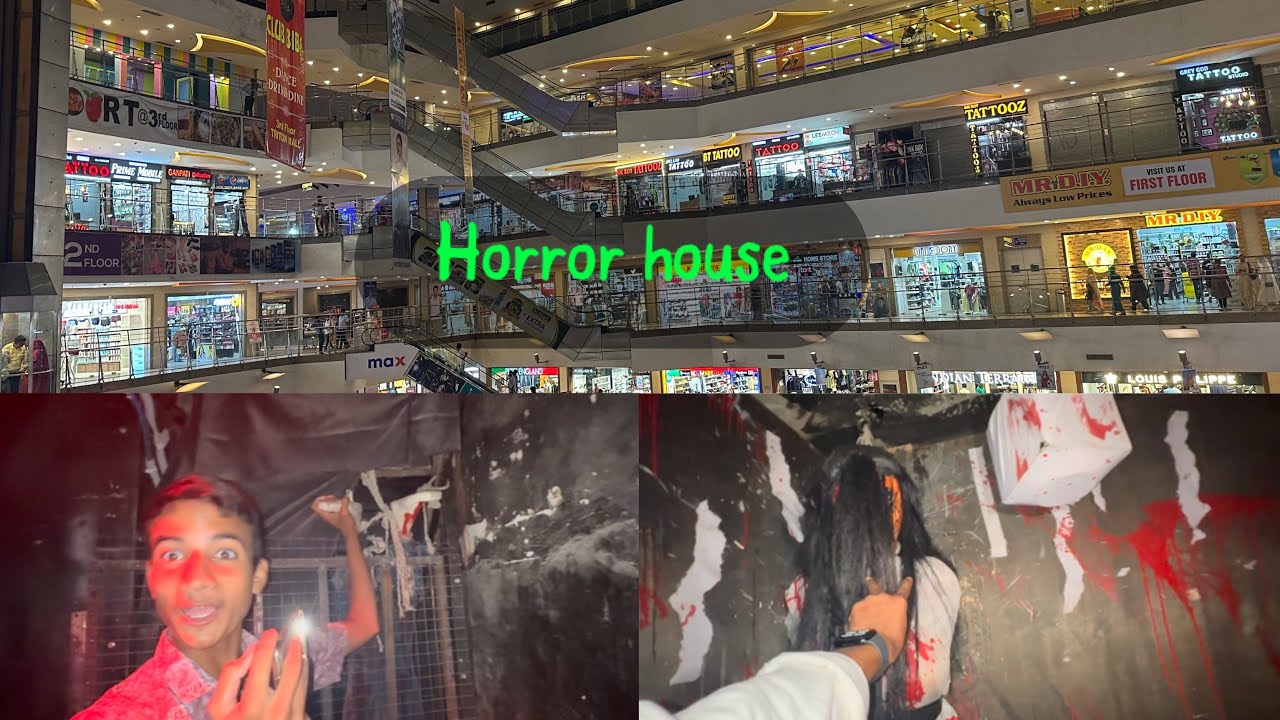 Hypercity jaipur horro house 🧟‍♀️ navdeep kulhari vlog ❤️￼