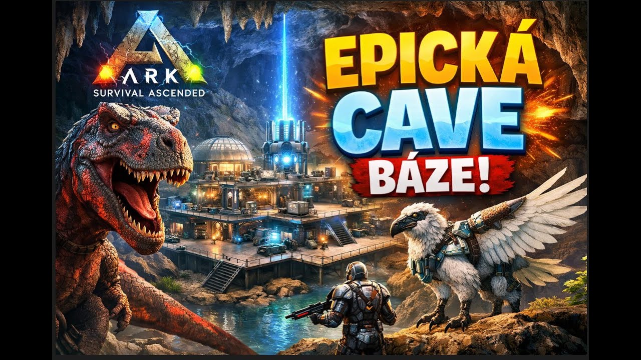 ASA BASE TOUR- moje báze v jeskyni- PVE OFFICIAL RAGNAROK