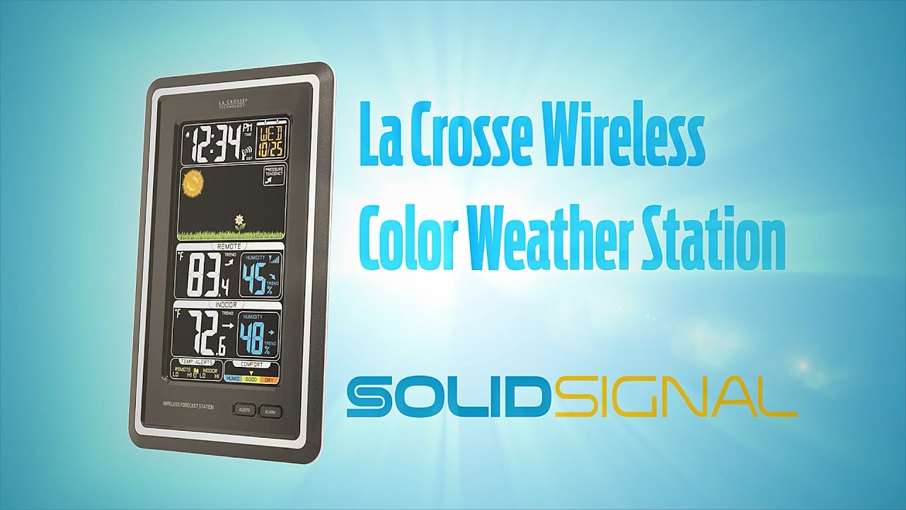 La Crosse Wireless Color Weather Station | THE INFO YOU NEED
