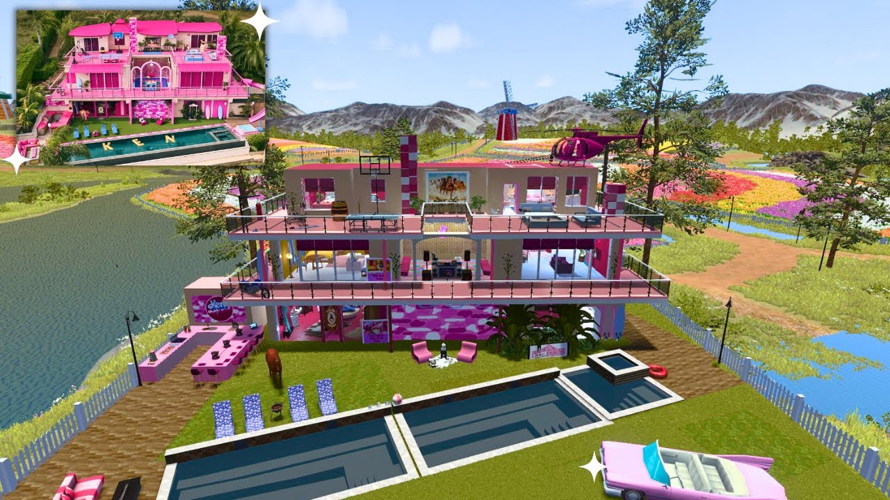 Barbie's Malibu Dreamhouse in House Flipper!