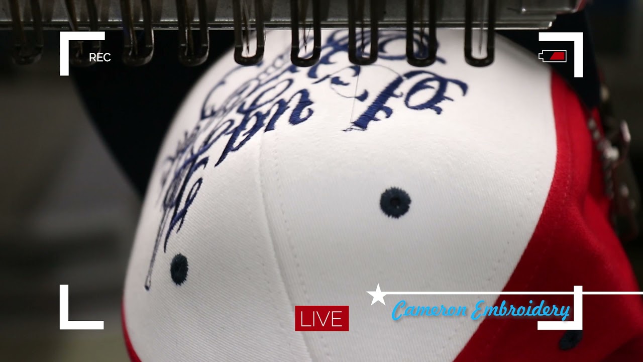 ZSK Sprint 6 XL Embroidery - Bugz Logo for Hats