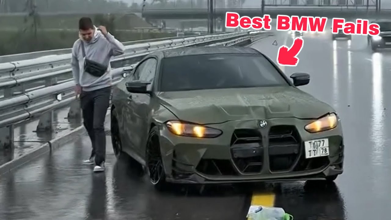 Лучшие провалы и аварии BMW 2025 года