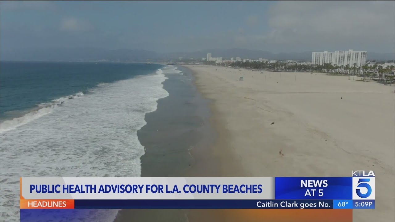 Public Health issues ocean water quality warnings for all L.A. County beaches