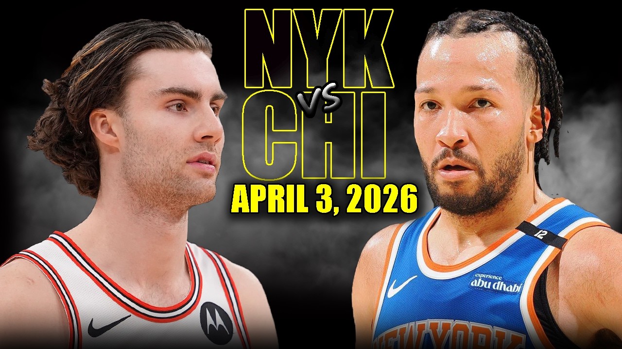 New York Knicks vs Chicago Bulls Full Game Highlights &ndash; April 3, 2026 | NBA Season