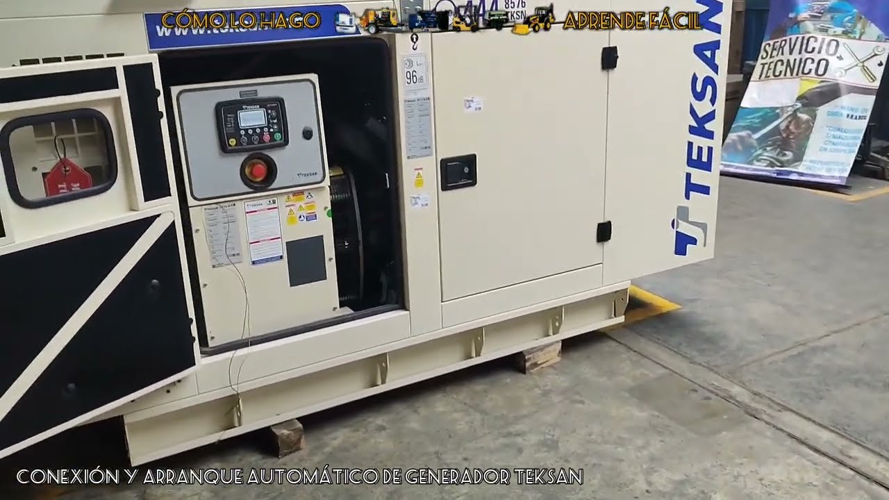 COMO CONECTAR ARRANQUE REMOTO GENERADOR ELÉCTRICO TRIFÁSICO TEKSAN CONTRASEÑA Y ACCESO DE USUARIO