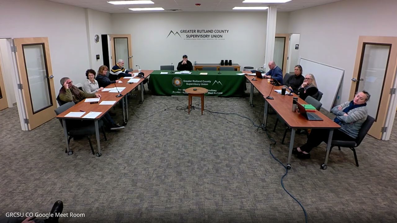 GRCSU Board Meeting March (Reorganization)