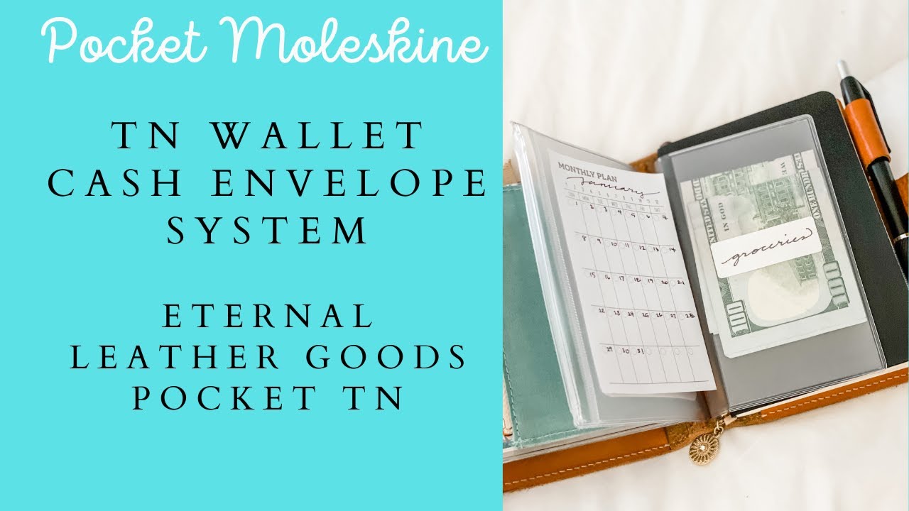 Pocket TN Wallet Update | Moleskine | TN Cash Envelope System