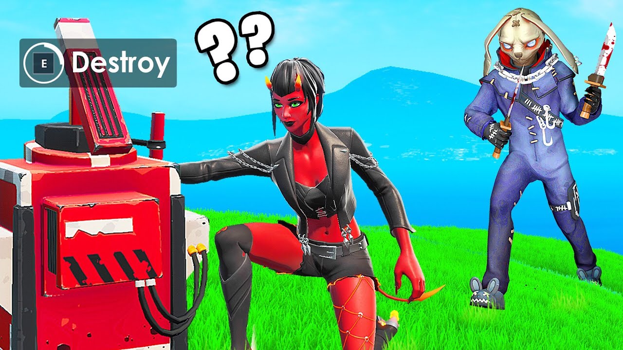 Fortnite ESCAPE The PSYCHO MURDERER Gamemode (Fortnite Creative)