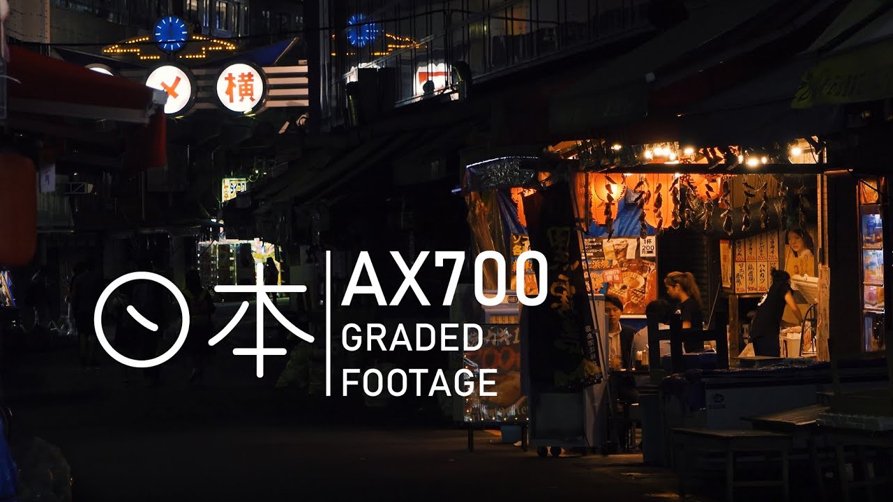 AX700 HLG2+LUTs 純聲像大雜燴