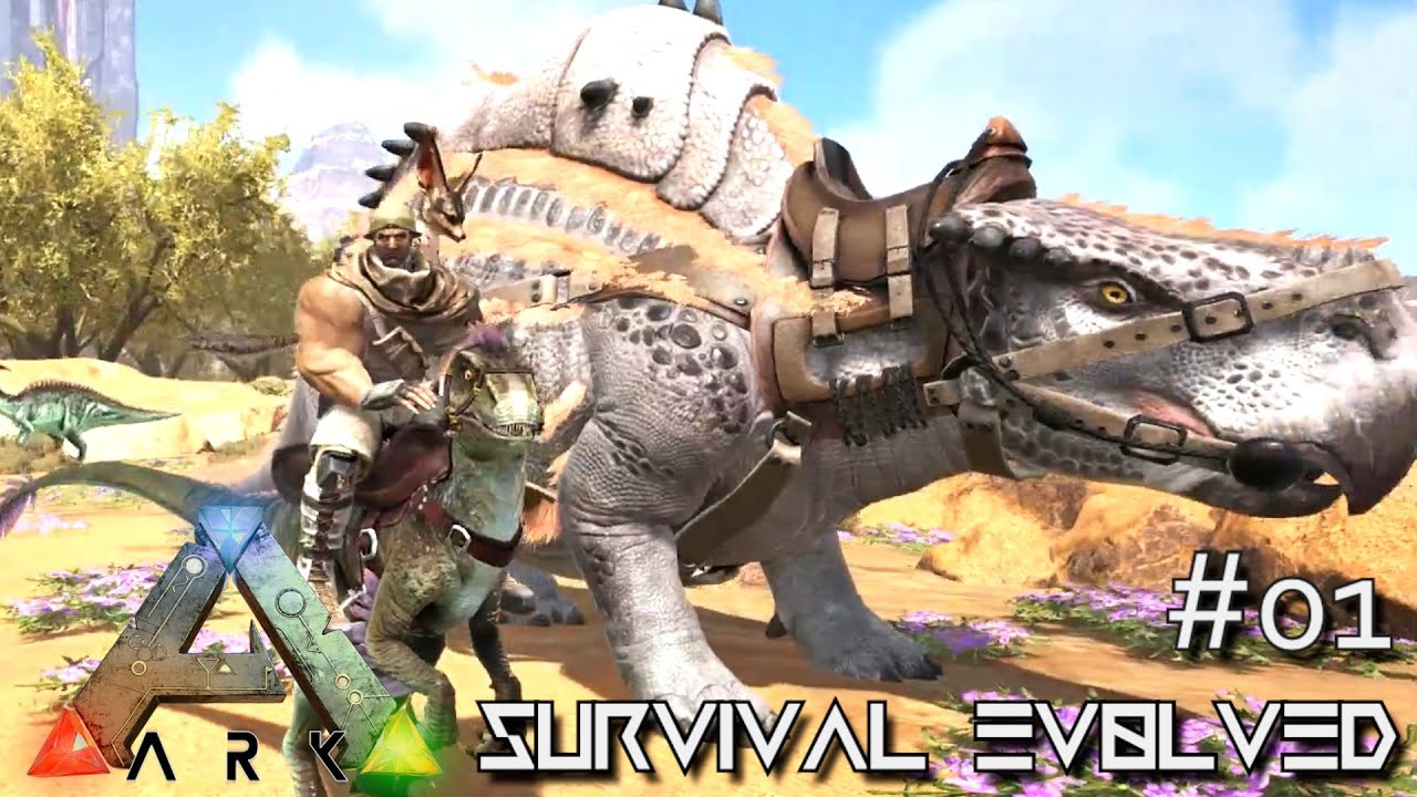 ARK: SCORCHED EARTH - NEW DINOS JERBOA & MOLLERATOPS  !!! E01 (ARK SURVIVAL EVOLVED GAMEPLAY)