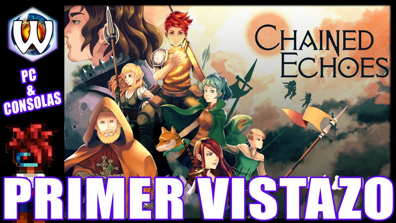 CHAINED ECHOES PRIMER VISTAZO GAMEPLAY REACCION PIXEL ART ROL COMBATE POR TURNOS TIENE BUENA PINTA